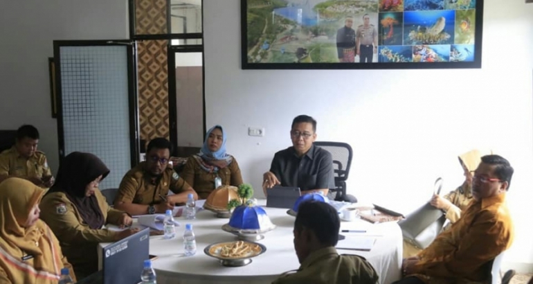 Kadis Kominfo Sulbar Gelar Rapat Bersama Dengan Kadis Kominfo Se Kabupaten Sulbar