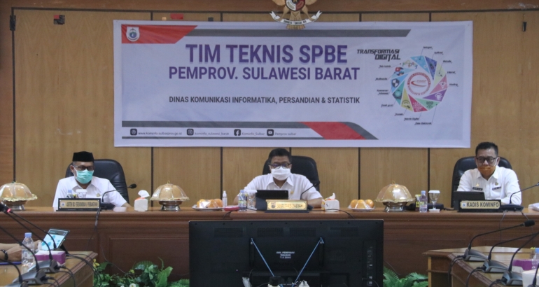 audiensi bersama Tim Teknis Sistem Penyelenggaraan Pemerintahan Berbasis Elektronik (SPBE),