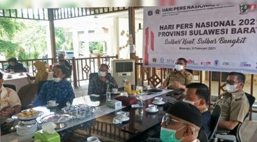 peringatan Hari Pers Nasional 2021 secara virtual