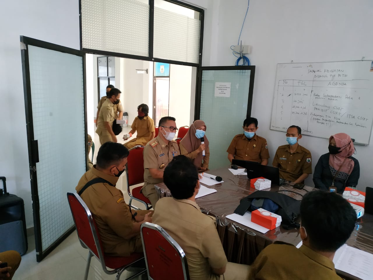 Rapat Koordinasi Penyusunan Metadata dan Interpretasi Data Sektoral tahun 2021