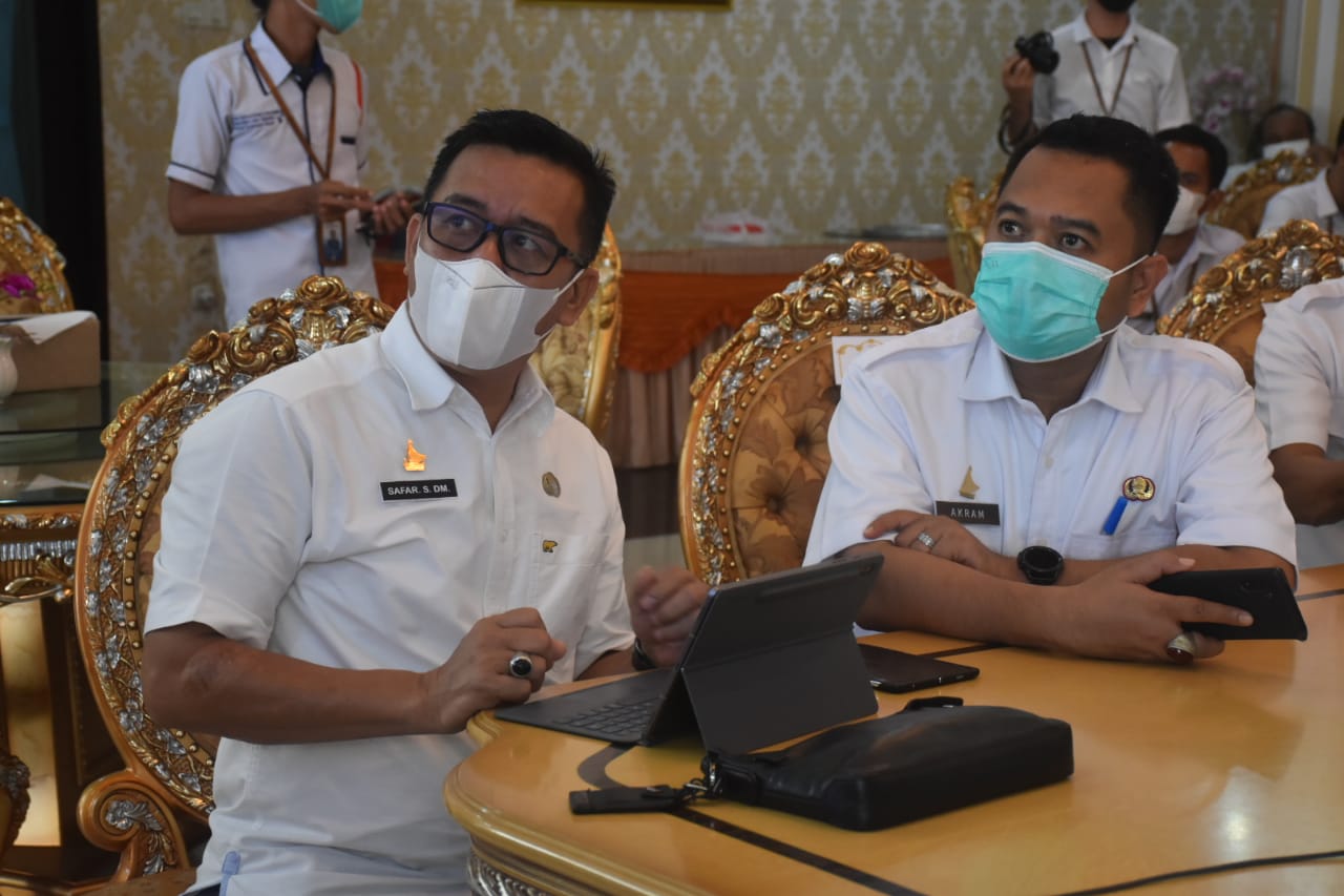 rapat koordinasi terbatas pelaksanaan pemberlakuan pelaksanaan pembatasan kegiatan masyarakat (PPKM)