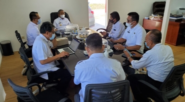 rapat terkait pembuatan film sejarah pahlawan nasional Ibu Hj.Andi Depu