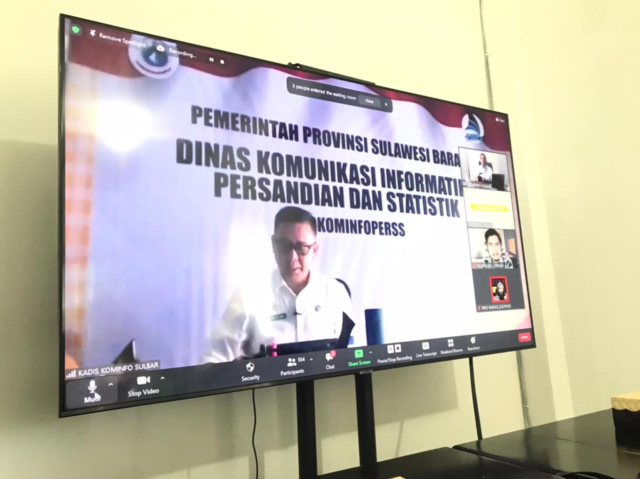 KepalPelatihan Host Zoom Meeting Profesional Sulawesi Barat