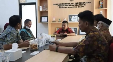 Pertemuan Dengan Komisioner Informasi Provinsi Sulbar