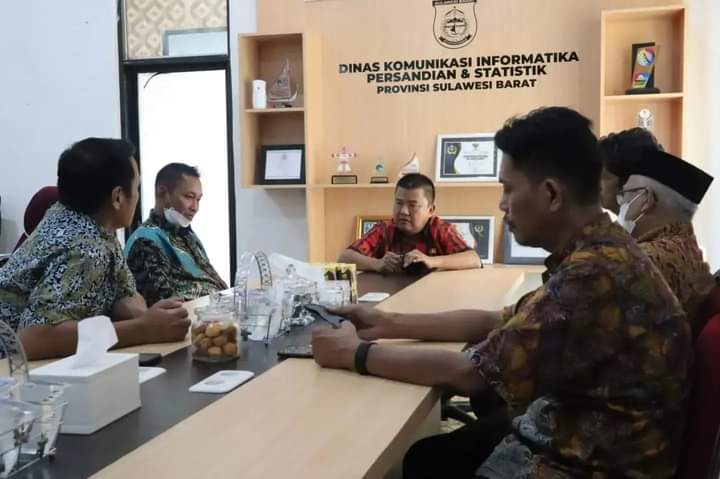 Pertemuan Dengan Komisioner Informasi Provinsi Sulbar