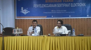 Penyelenggaraan Sertifikat Elektronik