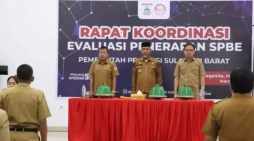 Evaluasi Penerapan SPBE Pemprov Sulbar