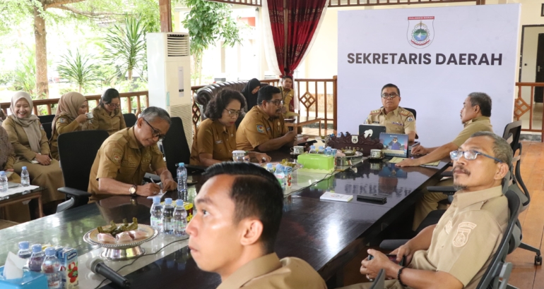 Rakor Bersama Mendagri, Inflasi Sulbar Masih Terkendali