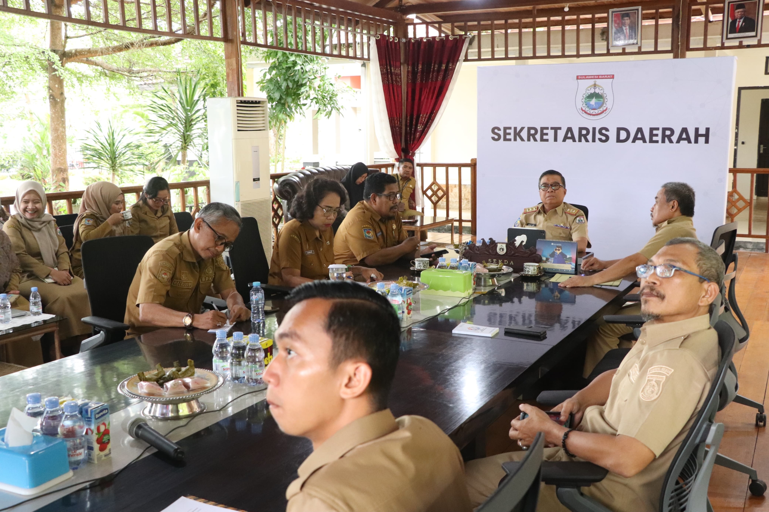 Rakor Bersama Mendagri, Inflasi Sulbar Masih Terkendali