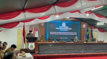Sekretaris DPRD Sulbar Sampaikan Hasil Rapat Paripurna Penyerahan dan Penjelasan Gubernur Sulbar terhadap Ranperda Pertanggungjawaban APBD Sulbar 2023