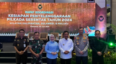 Forkopimda Sulbar Kompak Hadiri Rakor Persiapan Pilkada, dibuka oleh Mendagri dan Menkopolkam