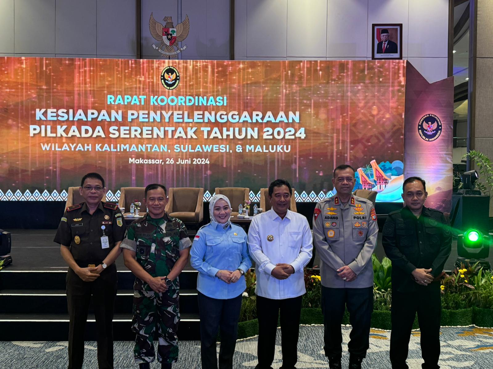 Forkopimda Sulbar Kompak Hadiri Rakor Persiapan Pilkada, dibuka oleh Mendagri dan Menkopolkam