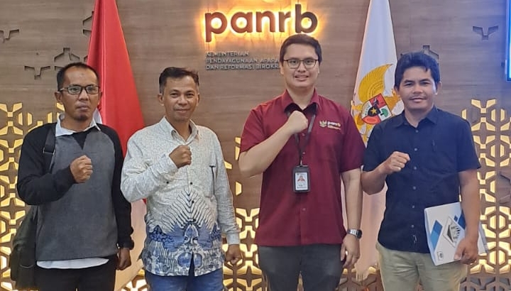 Rakor Biro Organisasi Setda Sulbar dengan Kedeputian Pelayanan Publik KemenPANRB RI, Bahas PEKPPP 2024