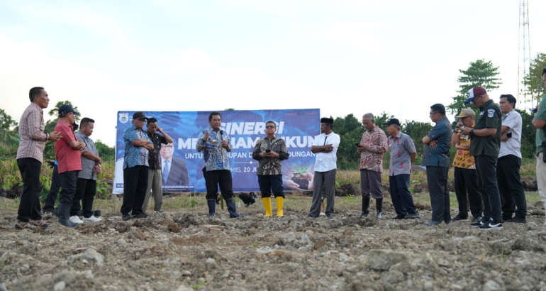 Pemprov Sulbar Garap Dua Hektar Lahan Jadi Sentra Pembibitan Komoditi Pangan