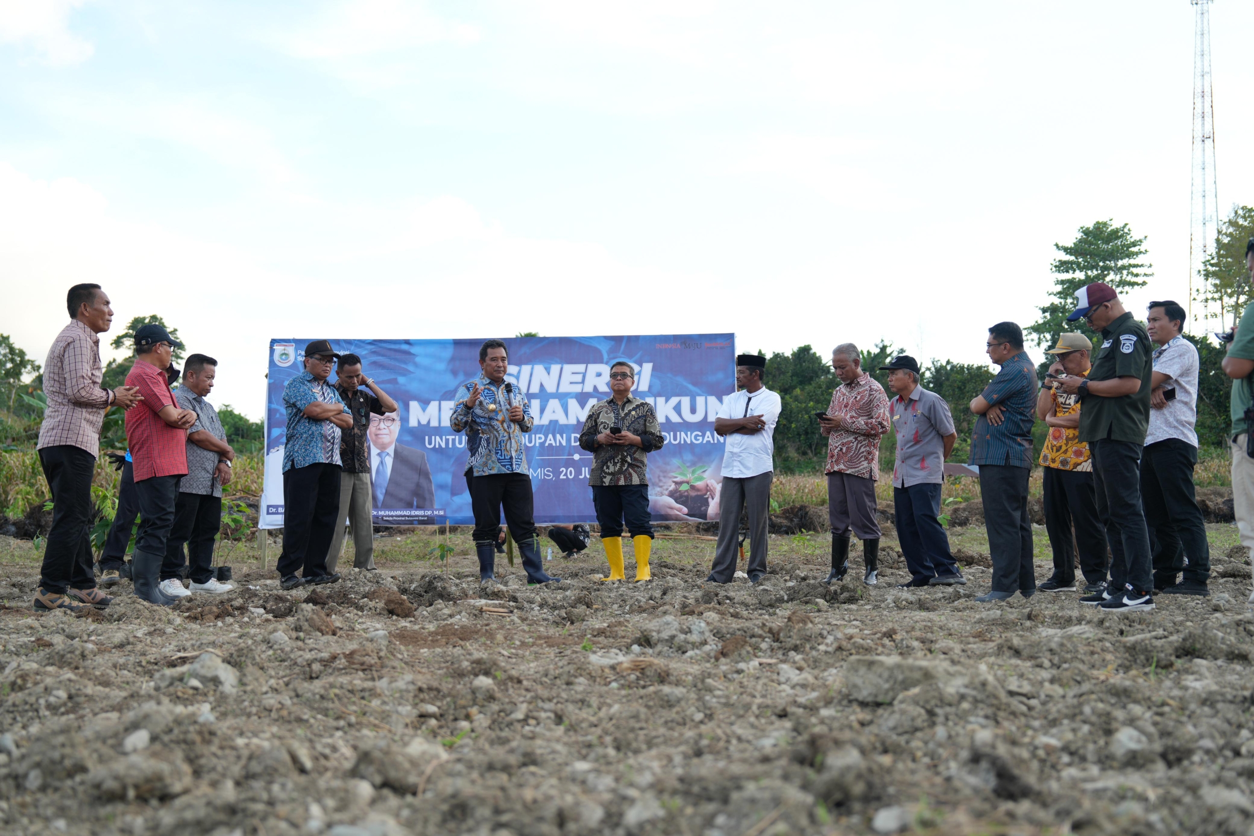 Pemprov Sulbar Garap Dua Hektar Lahan Jadi Sentra Pembibitan Komoditi Pangan