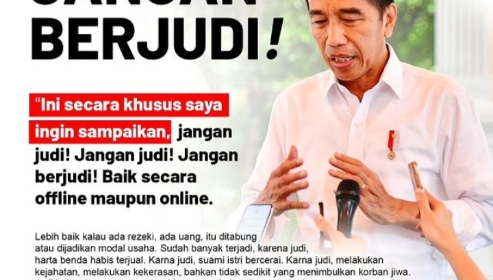 Atas Arahan Presiden Jokowi Tentang Bahaya Judi Online, Ini Perintah  Pj Bahtiar Kepada ASN Sulbar