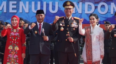 Hadiri Puncak Hari Bhayangkara di Sulbar, Pj Gubernur Bahtiar: Ekonomi Tumbuh Berkat Keamanan Daerah Terjaga