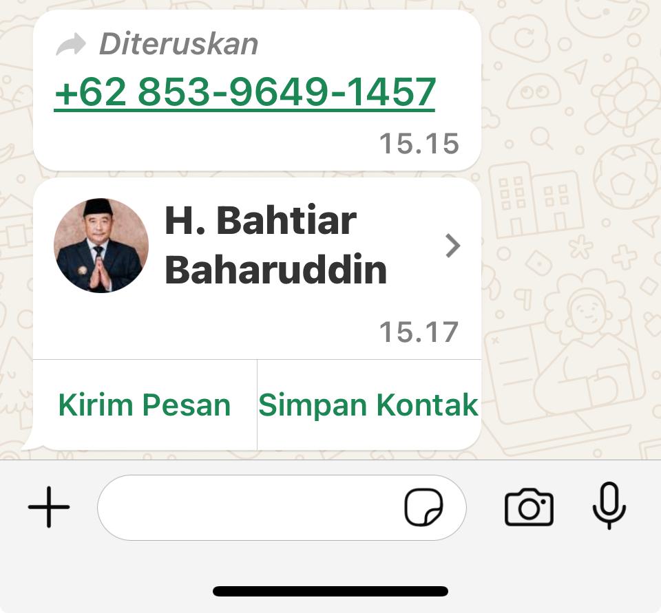 Nama Pj Bahtiar Kembali Dicatut, Kadis Kominfo: Jangan Percaya