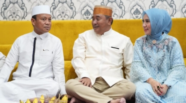 Pj Bahtiar dan Sekprov Hadiri Haul Akbar Ponpes Nurusalam di Sawangan Depok