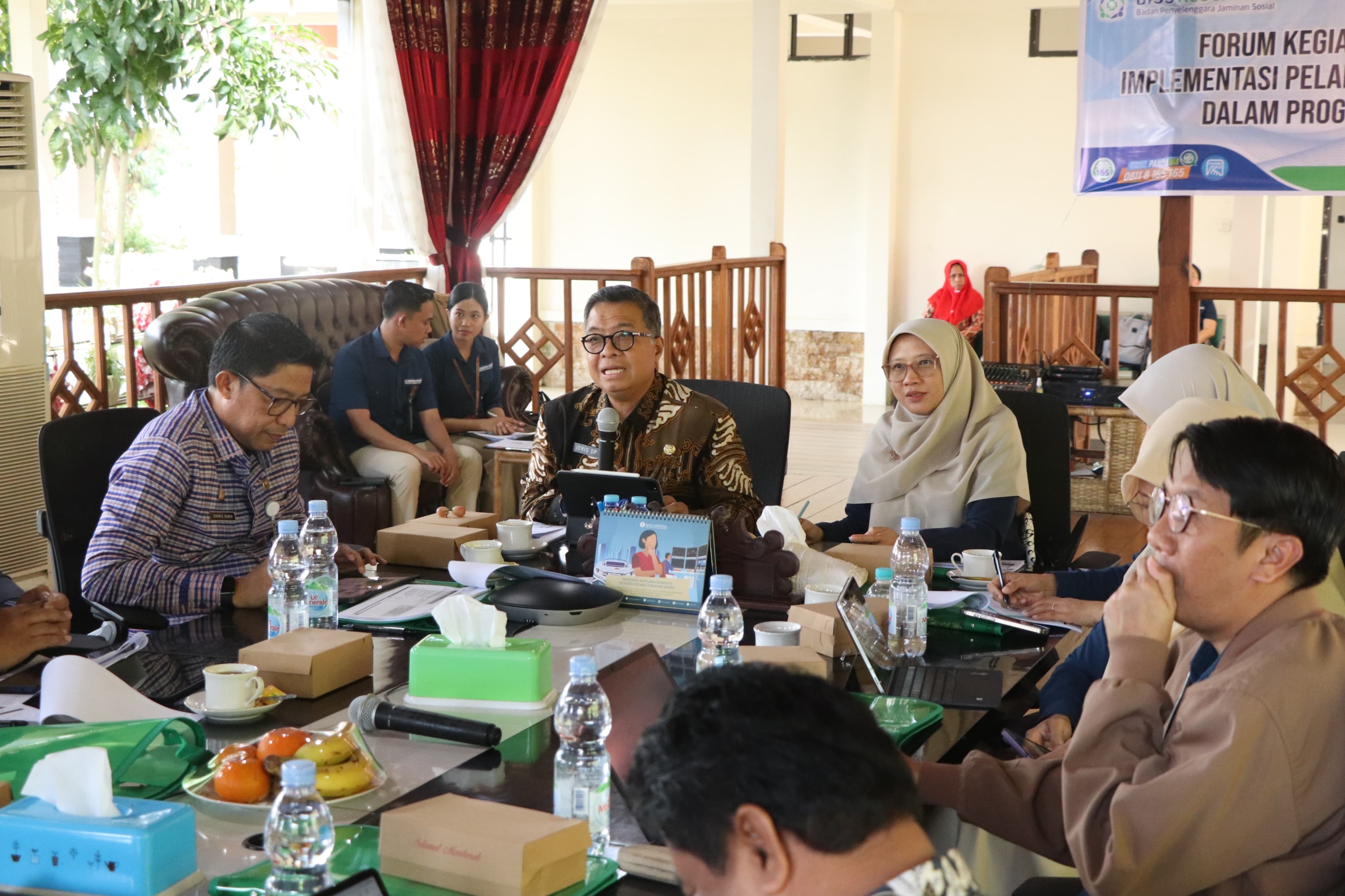 Rapat Forum Koordinasi Bersama BPJS Kesehatan, Sekprov: Kita Masuk 10 Besar Pencapaian UHC