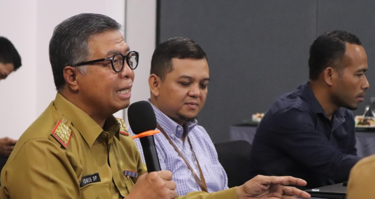 Buka FGD Penyaluran DBH Pajak, Sekprov: Mudah-mudahan Ada Manfaat Besar di Dapatkan di DBH