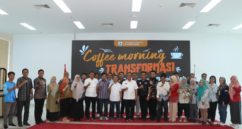 Coffee Morning Tim Transformasi SPBE hingga SAKIP, Sekprov: Penilaiannya Harus Terus Meningkat