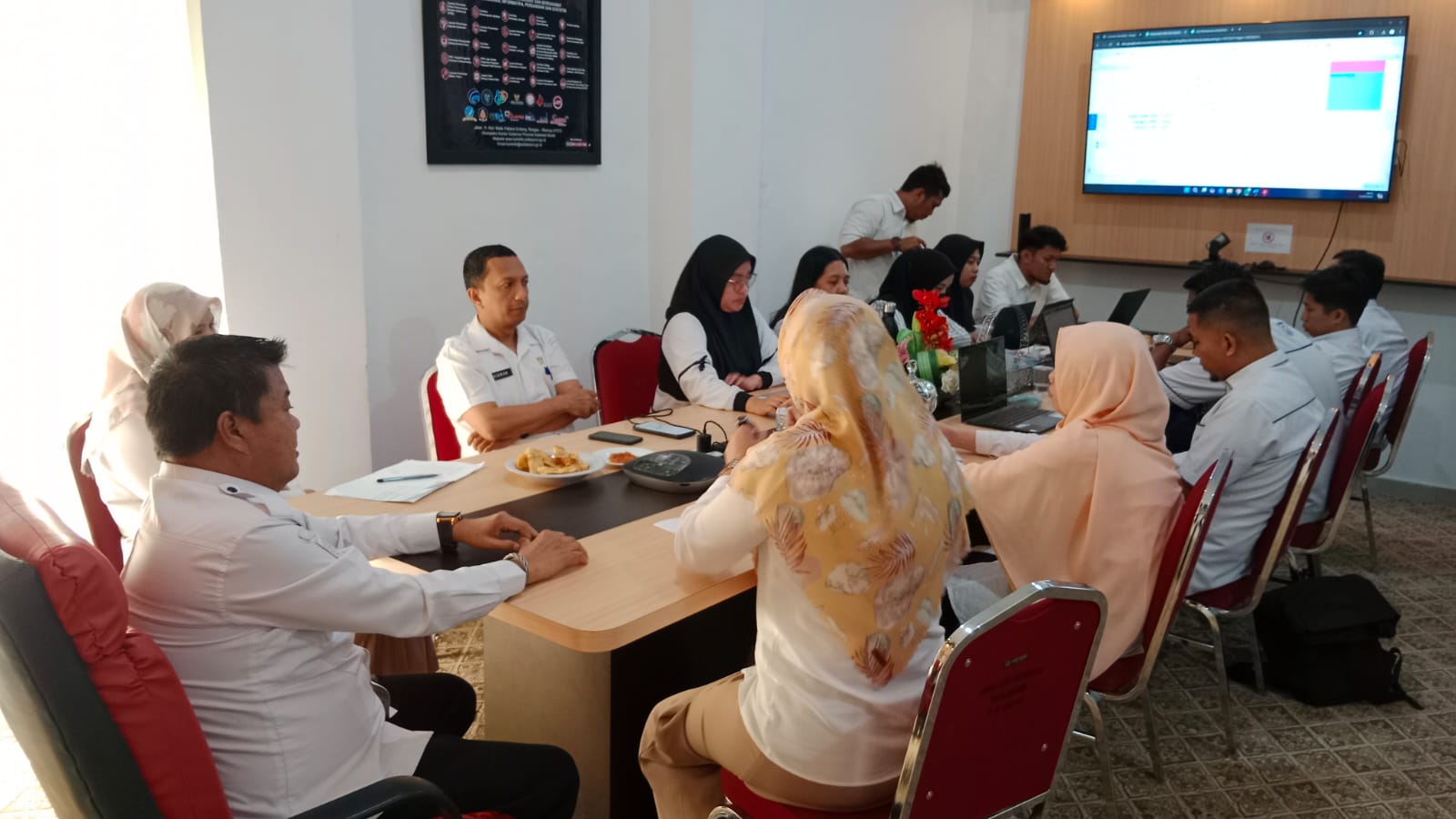 Dinas Kominfo Rapat Evaluasi SPBE