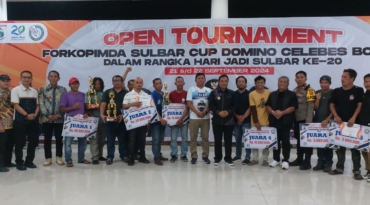 Penutupan Open Tournament Forkopimda Sulbar