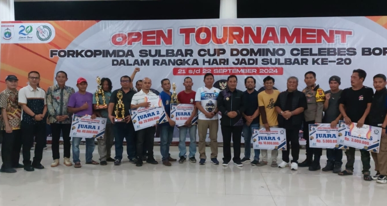 Penutupan Open Tournament Forkopimda Sulbar