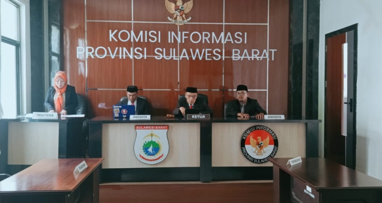 KI Sulbar Kembali Sidangkan Lima Permohonan Sengketa Informasi, Agenda Sidang Pembacaan Putusan