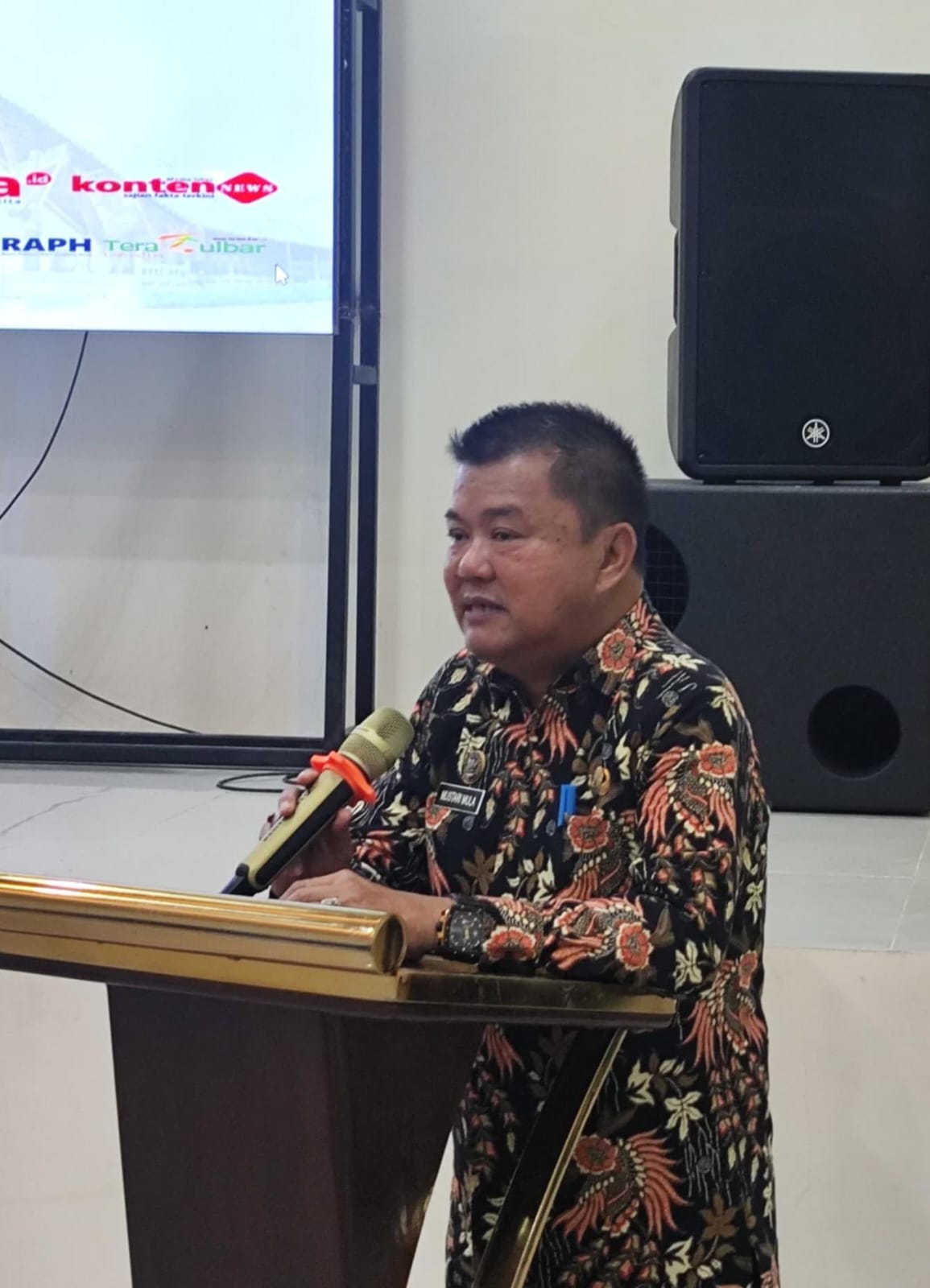 Buka Konferwil ke-III Asosiasi Media Siber Indonesia, Kadis Kominfopers Sulbar : AMSI Mitra Strategis Penyebaran Informasi Publik