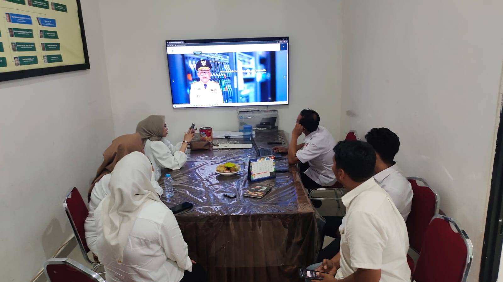 Rakor Internal Tim SPBE Diskominfopers Sulbar, Bahas Indikator Laporan Kinerja Triwulan