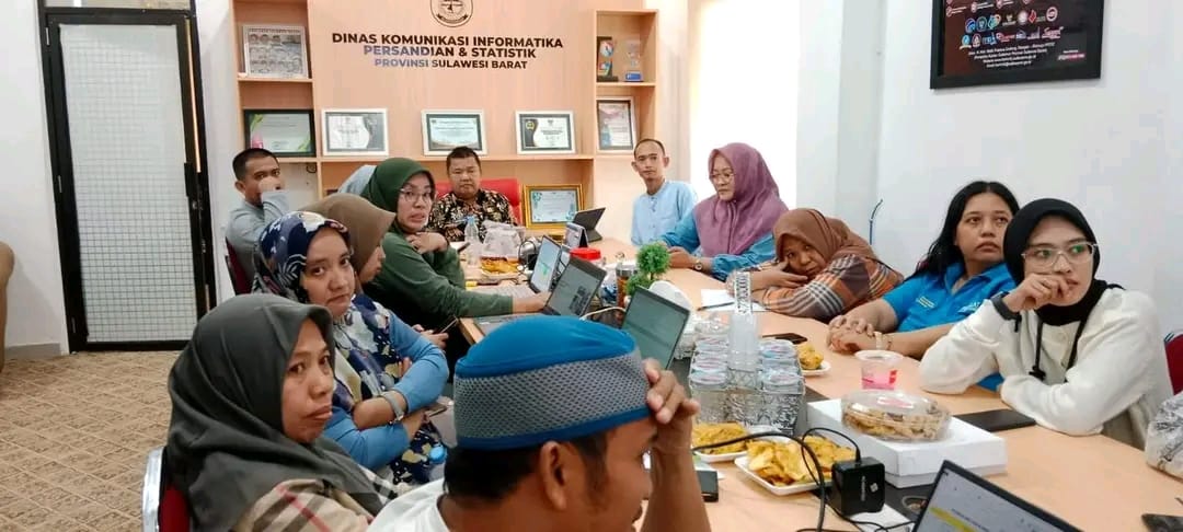 Dinas Kominfo SP Sulbar Tegaskan Komitmen SPBE, Dorong Pemenuhan 30 Indikator