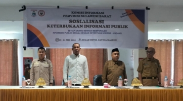 KI dan Kominfo SP Sulbar Dorong Badan Publik di Majene Tingkatkan Pemahaman Hak Akses Informasi Publik melalui Sosialisasi KIP