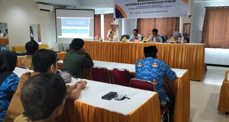 Kepala Bidang IKP Dinas Kominfo SP Sulbar Tekankan Pentingnya Keberadaan PPID dan Website OPD dalam Wujudkan Keterbukaan Informasi