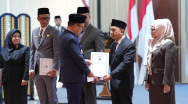 Gubernur SDK Tunjuk Muhammad Ridwan Djafar sebagai Plt Kepala Dinas Kominfo SP Sulbar