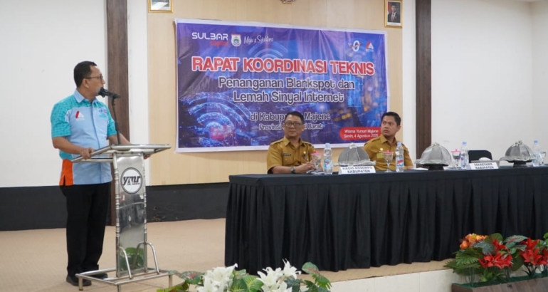 Penanganan Blankspot Internet di Majene, Kominfo Sulbar Sasar 15 Titik untuk Bantuan Jaringan Internet